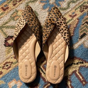 Birdies cheetah mules